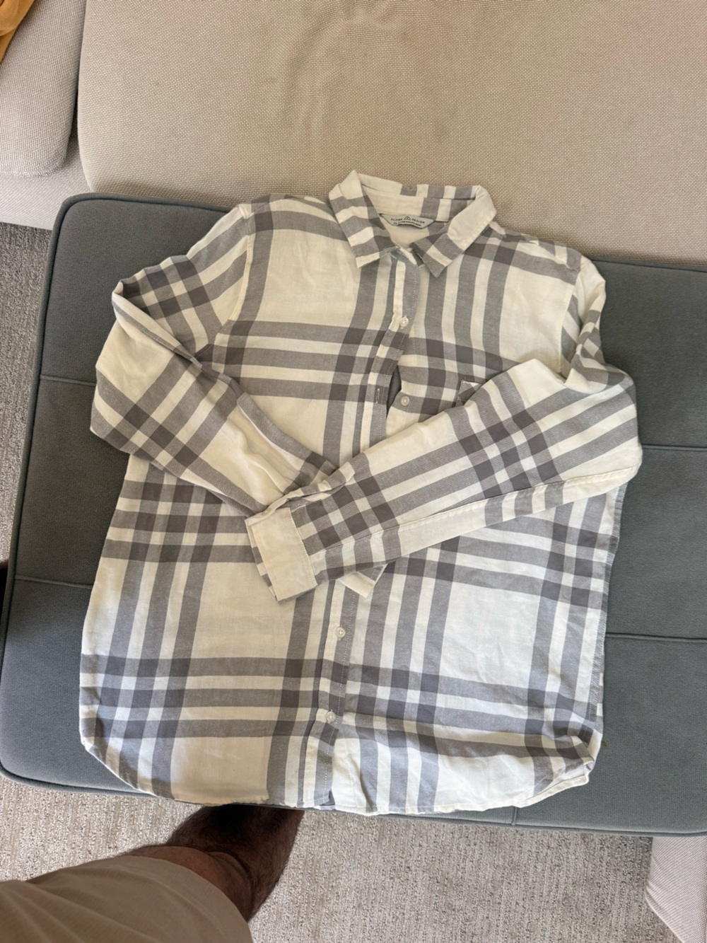 Alpine Design Flannel Button-Up Shirt Men's Size XL